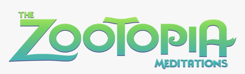 Zootopia Logo Meditations Copy - Zootopia, HD Png Download, Free Download
