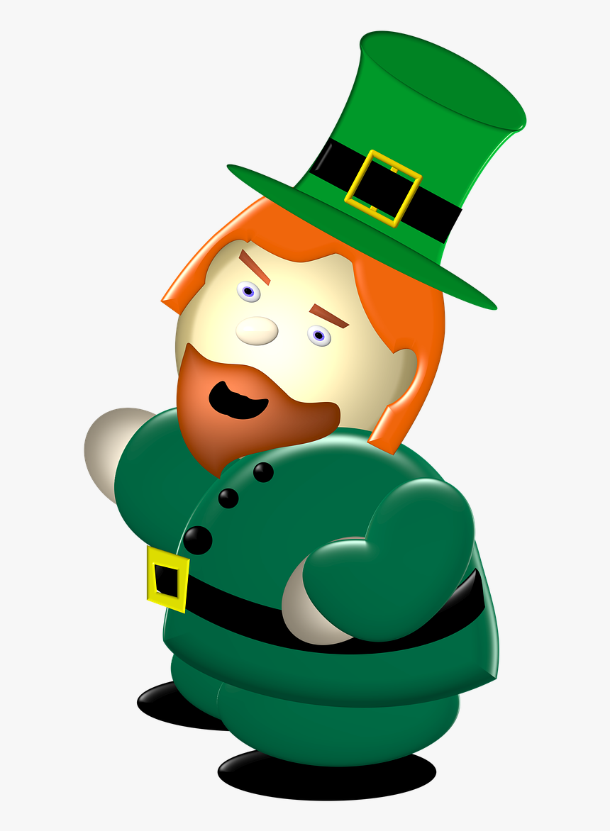 Leprechaun Green Orange Free Picture - Leprechaun Orange, HD Png Download, Free Download