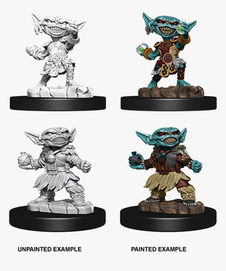 Pathfinder Battles Deep Cuts Unpainted Miniatures - Pathfinder Deep Cuts Goblin, HD Png Download, Free Download