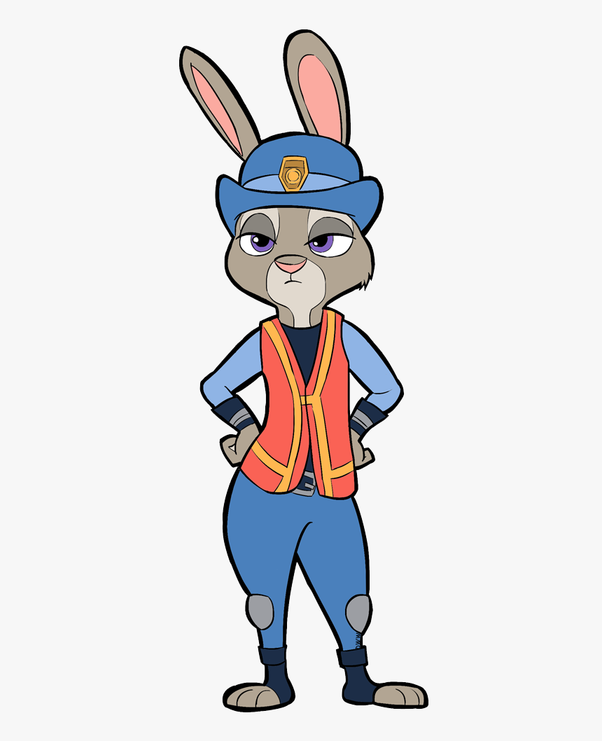 Disney Zootopia Clip Art Image - Judy Hopps Pixel Art, HD Png Download, Free Download