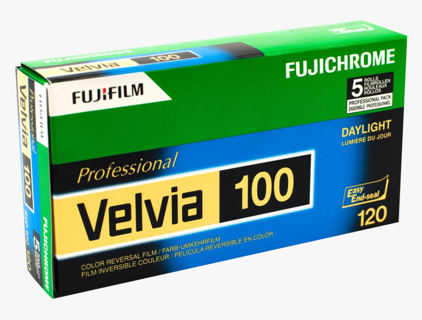 Fujichrome Velvia - 120 Pozitif Film, HD Png Download, Free Download