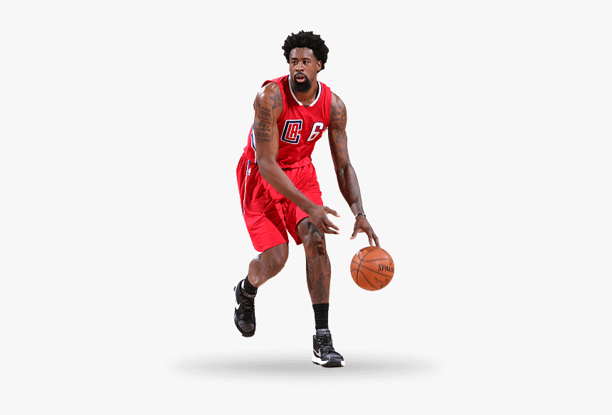 Deandre Jordan Low Dribble - Deandre Jordan Transparent Background, HD Png Download, Free Download