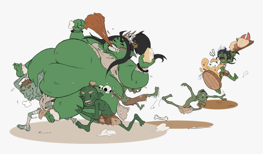 Kinda Came Out Of Nowhere, But Goblins Are Super Fun - Cartoon, HD Png Download, Free Download