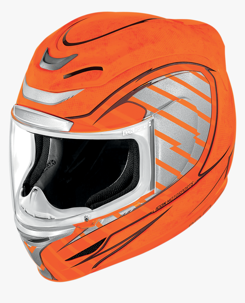 Orange Motorcycle Helmet, HD Png Download, Free Download