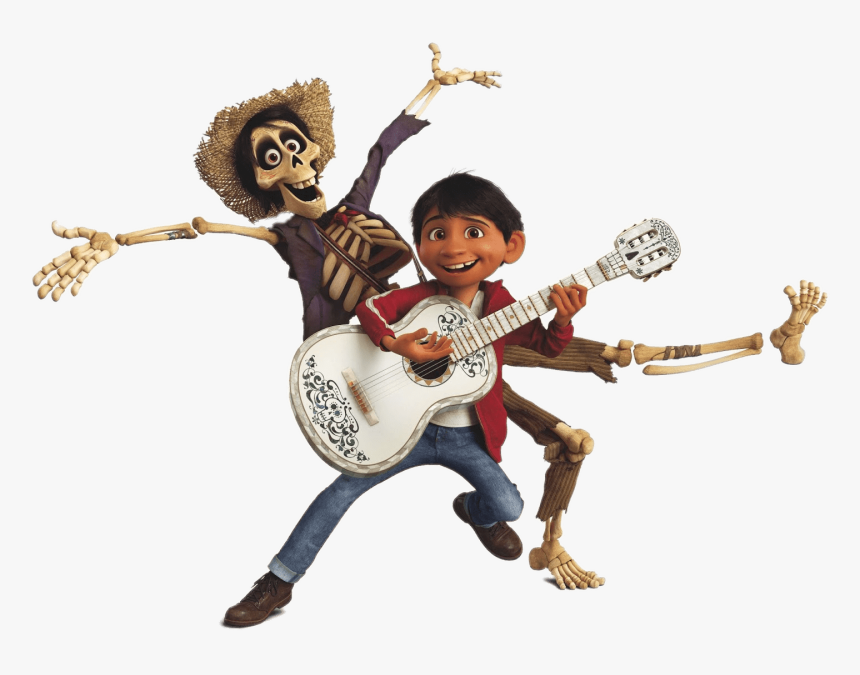 Miguel And Hector Playing Music - Miguel Y Hector Coco Png, Transparent Png, Free Download