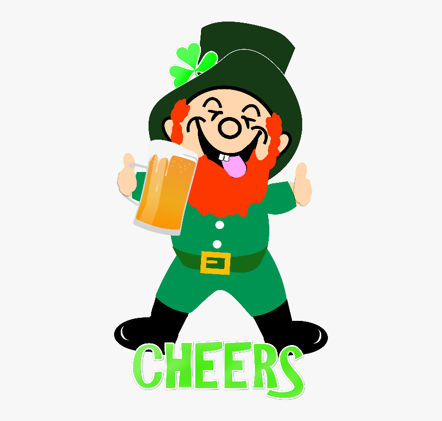 Transparent Leprechaun Clipart - Cartoon, HD Png Download, Free Download