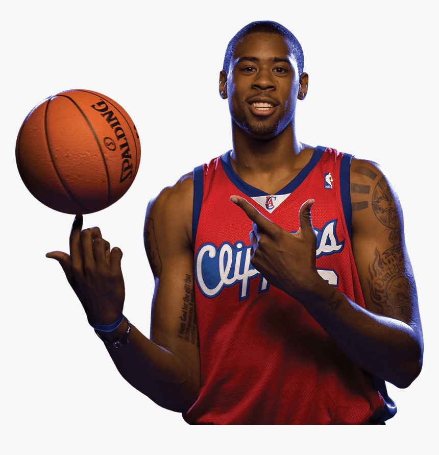 Deandre Jordan Showing Ball - Jamal Crawford Png, Transparent Png, Free Download