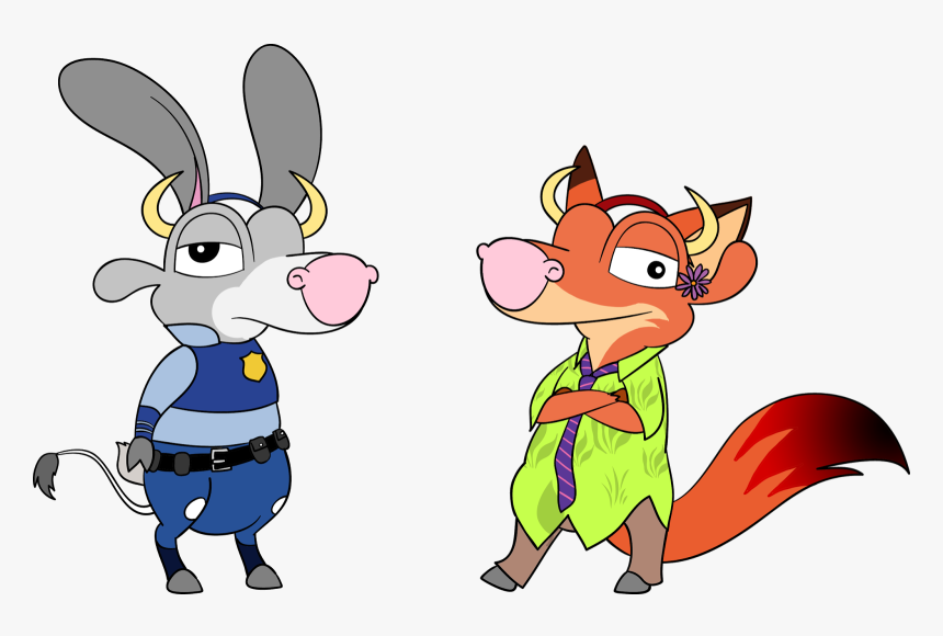 Zootopia , Png Download - Cartoon, Transparent Png, Free Download