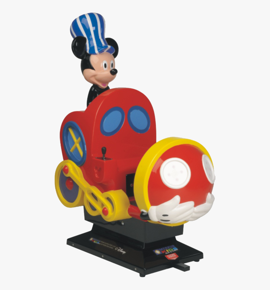 Mickey Mouse Kiddie Ride - Mickey Mouse Train Ride, HD Png Download, Free Download