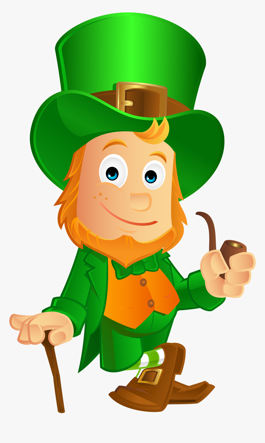 Transparent Leprechaun Hat Png - Leprechaun St Patrick's Day Clipart Png, Png Download, Free Download