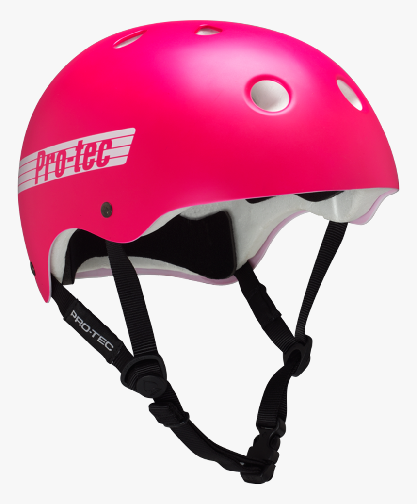 Pink Retro Helmet - Skateboard Helmet Pink, HD Png Download, Free Download