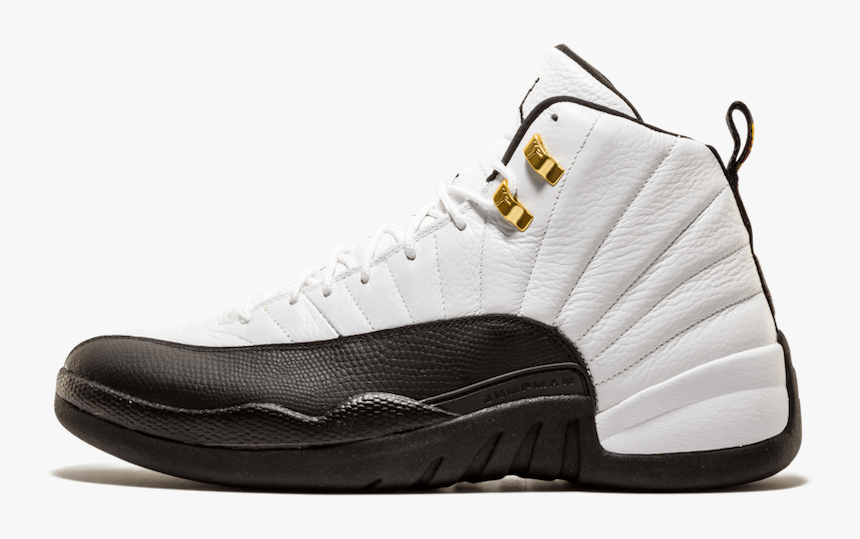 The Air Jordan Taxi - Jordan 12s Black And White, HD Png Download, Free Download