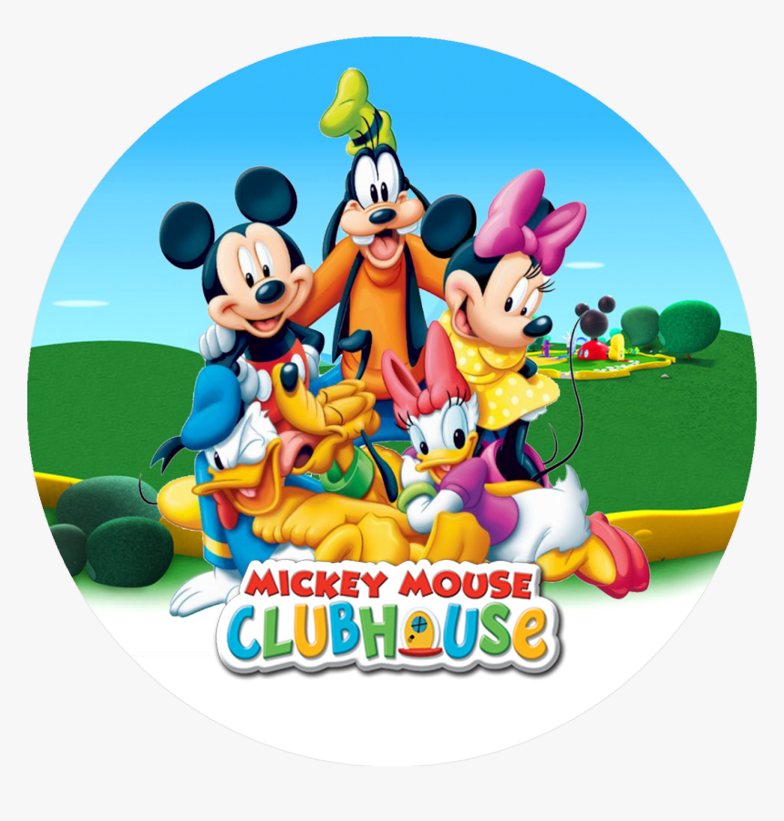 Mickey Mouse And Friends Round, HD Png Download, Free Download