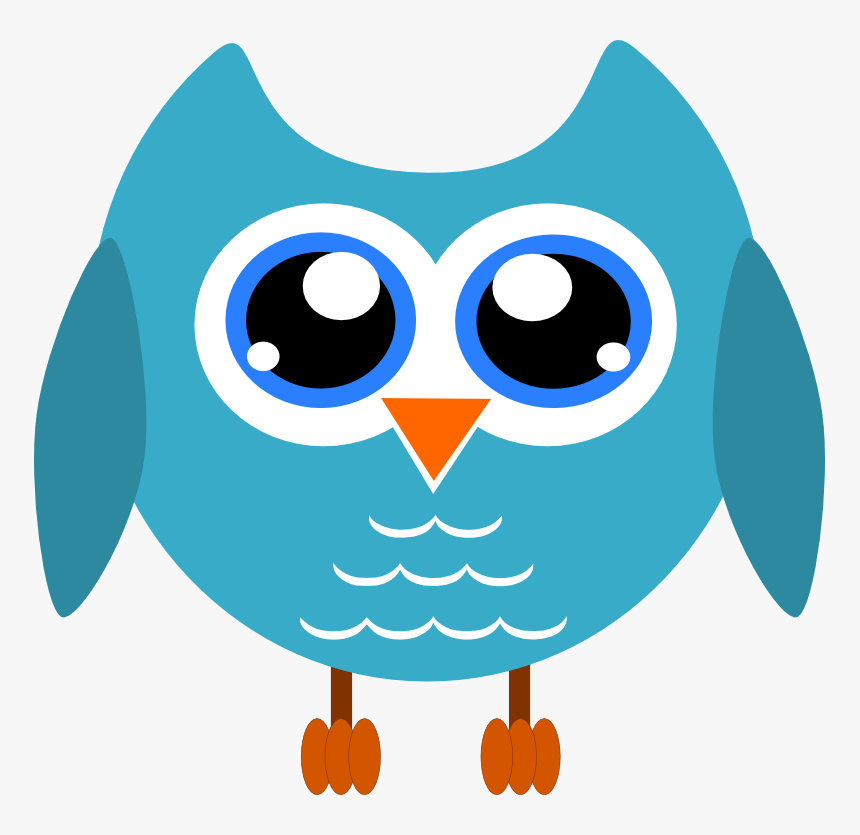 Clip Art Free Clipart Without Copyright - Transparent Background Owl Cartoon Transparent, HD Png Download, Free Download