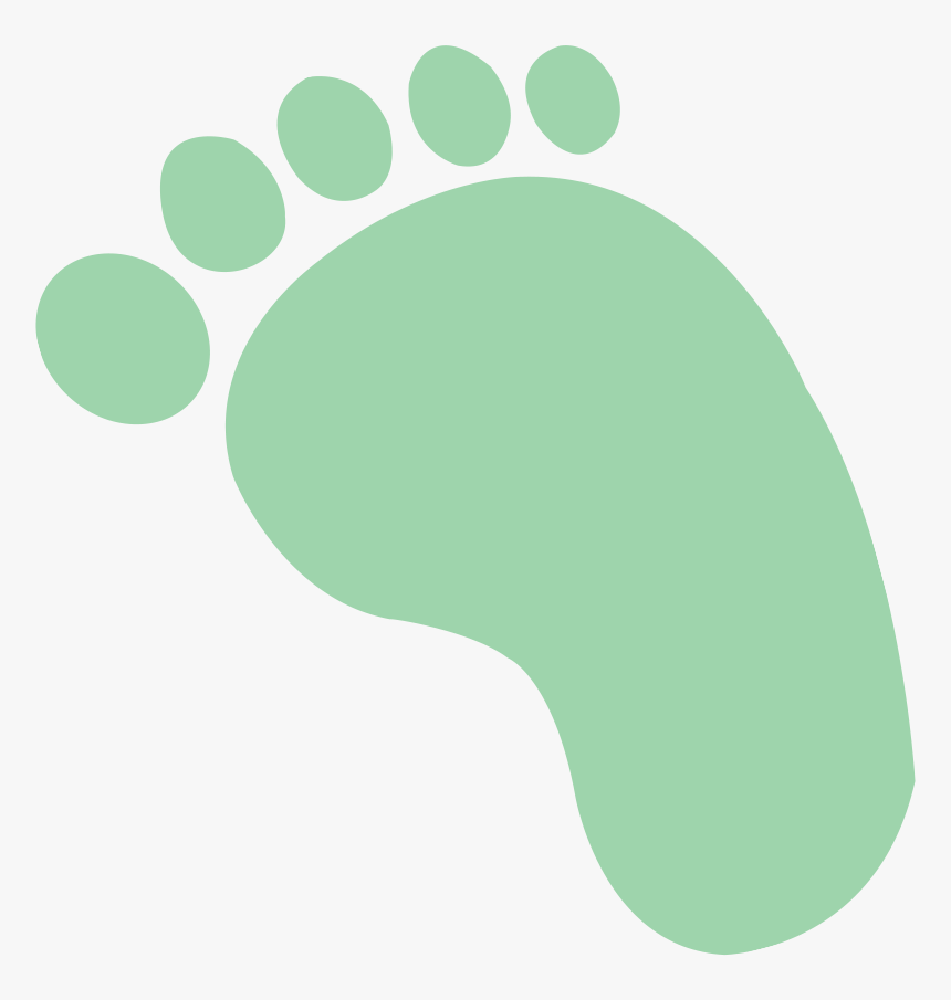 Baby Feet Heart Vector , Png Download - Footprint, Transparent Png, Free Download