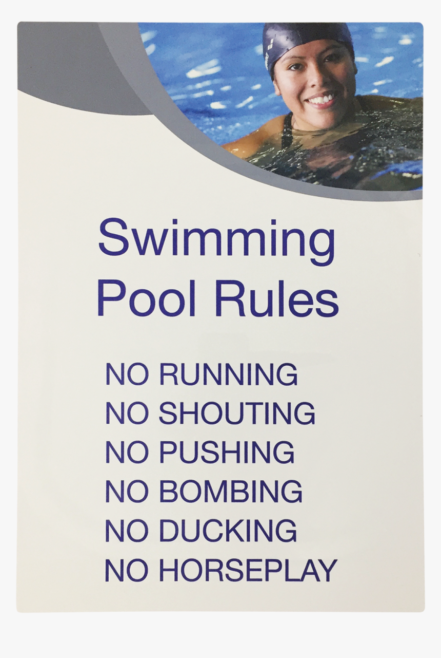 Swimming Pool Bullet Point Rules Notice"
 Title="swimming - Poster, HD Png Download, Free Download