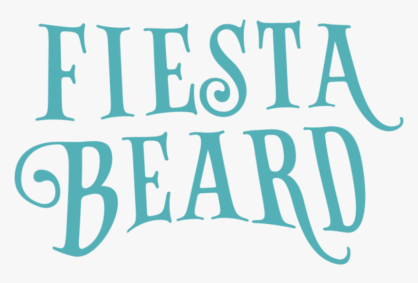 Fiesta Beard Words Only Logo, HD Png Download, Free Download
