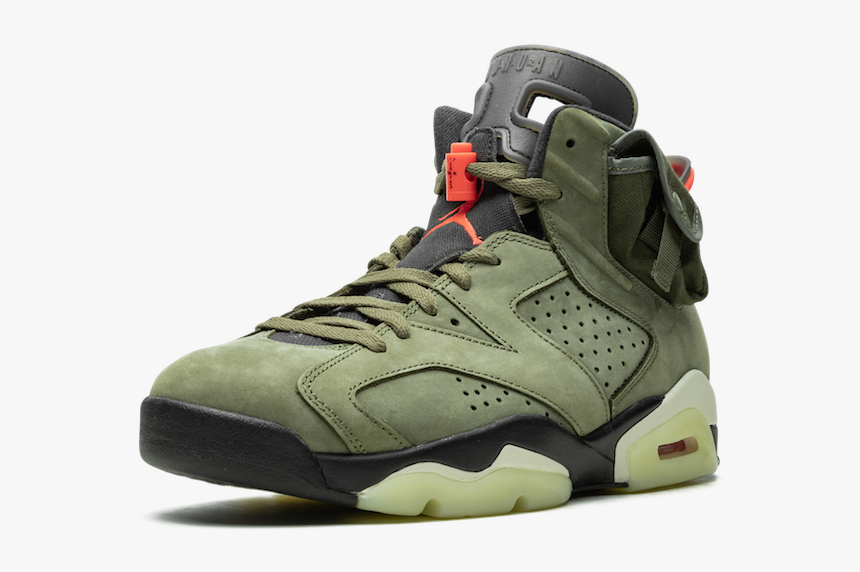 Air Jordan 6 Travis Scott Cn1084-200 2019 Release Date - Travis Scott Jordan 6, HD Png Download, Free Download