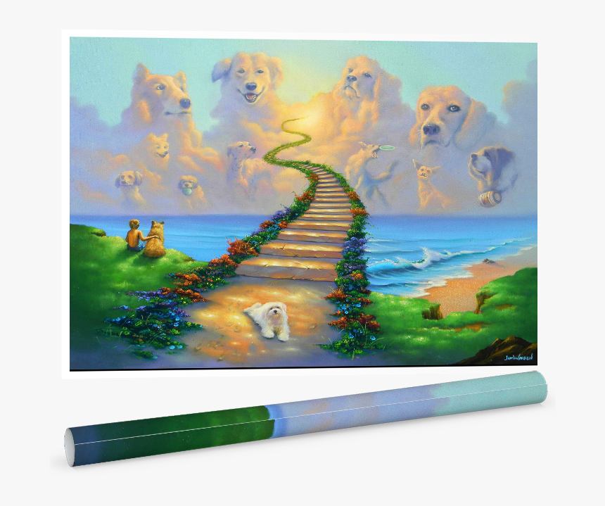 All Dogs Go To Heaven Poster , Png Download - Jim Warren All Dogs Go To Heaven, Transparent Png, Free Download