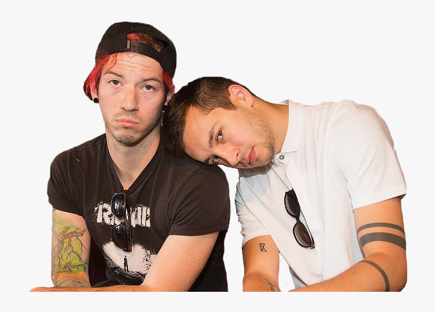 Twenty One Pilots Png Background Image - Tyler Joseph Y Josh Dun Png, Transparent Png, Free Download