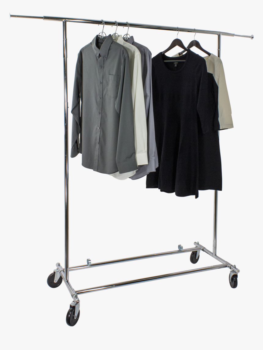 Picture Chrome Folding Clothes Rack - Transparent Clothes Rack Png, Png Download, Free Download
