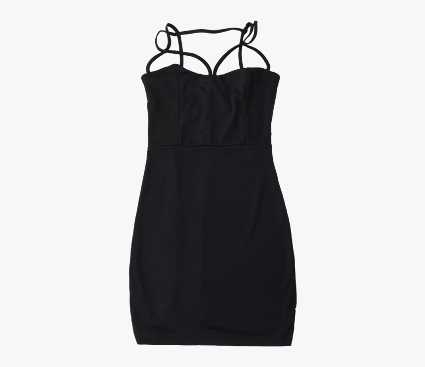 Celebrity Png Bodycon Dress Spaghetti - Little Black Dress, Transparent Png, Free Download