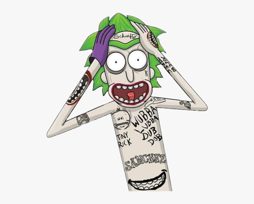 Transparent Tiny Rick Png - Rick And Morty Joker, Png Download, Free Download