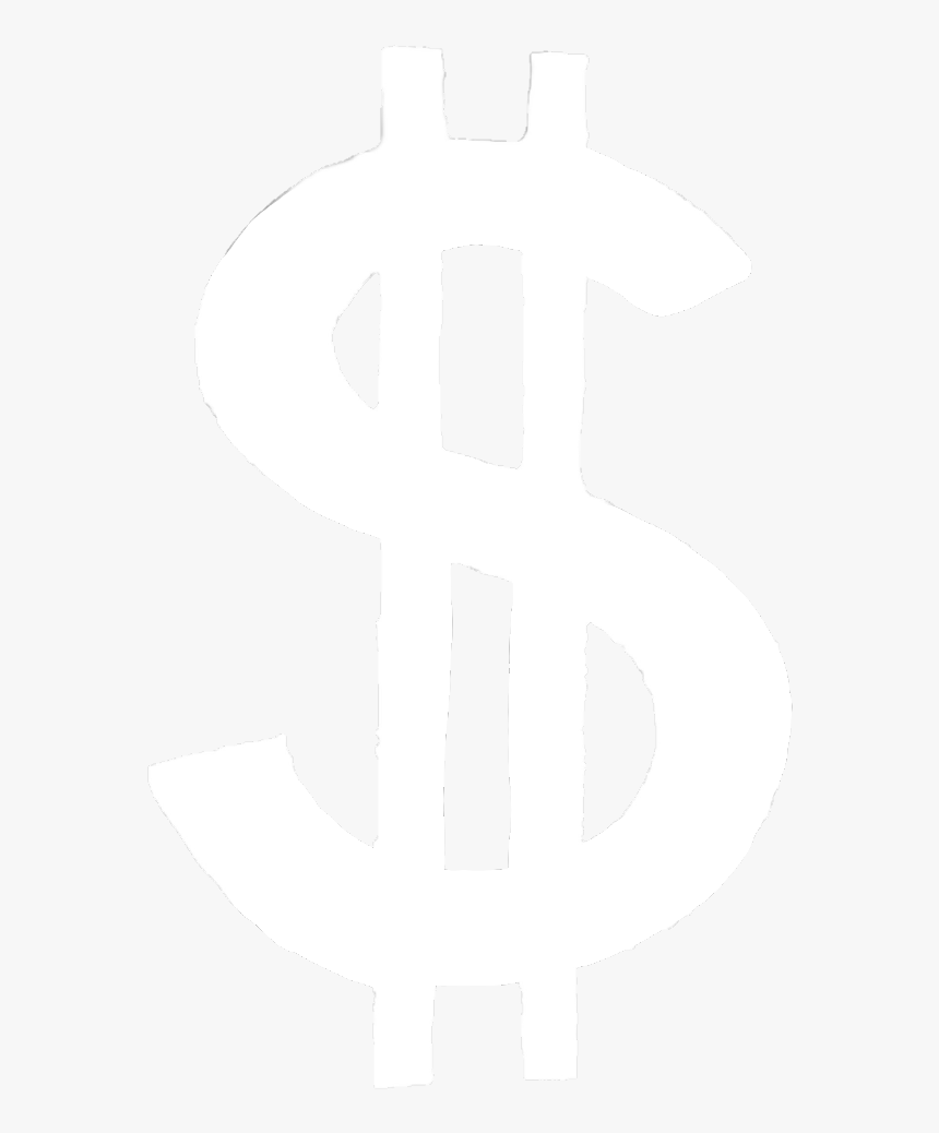 #money #symbol #moneysymbol #dollar #dollarsymbol #white - Money Symbol White, HD Png Download, Free Download