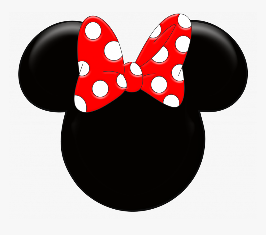 Unique Minnie Mouse Ears Silhouette Clipart Kid Library - Red Minnie Mouse Head, HD Png Download, Free Download