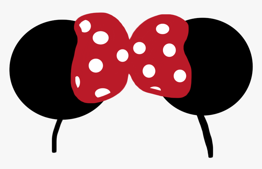 Ftestickers Mickeymouse Minniemouse Ears Colorful Cute - Minnie Mouse Ears Png, Transparent Png, Free Download