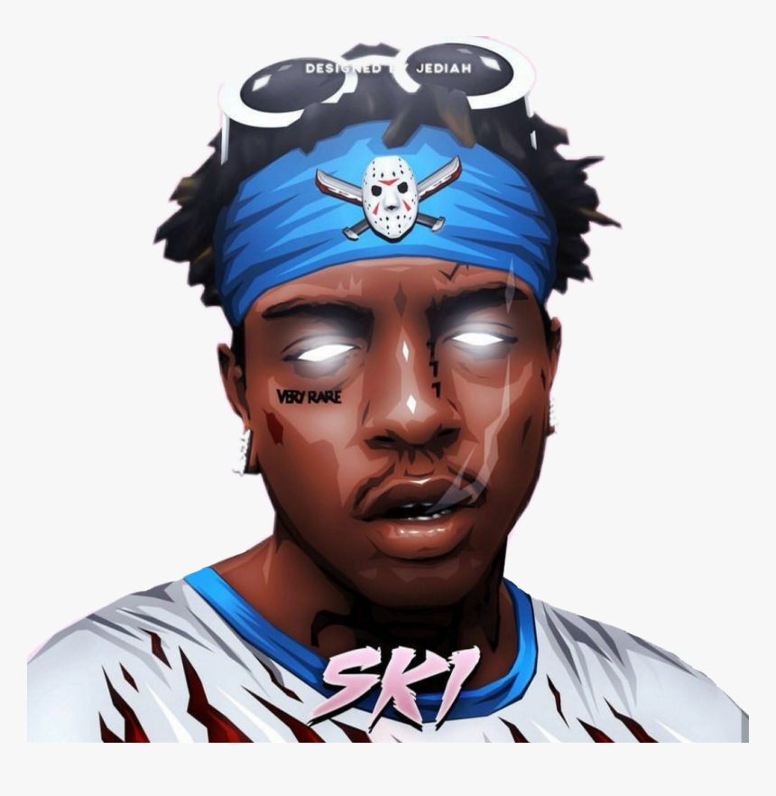 Ski Mask The Slump God Cartoon , Png Download - Babywipe Ski Mask The Slump God, Transparent Png, Free Download