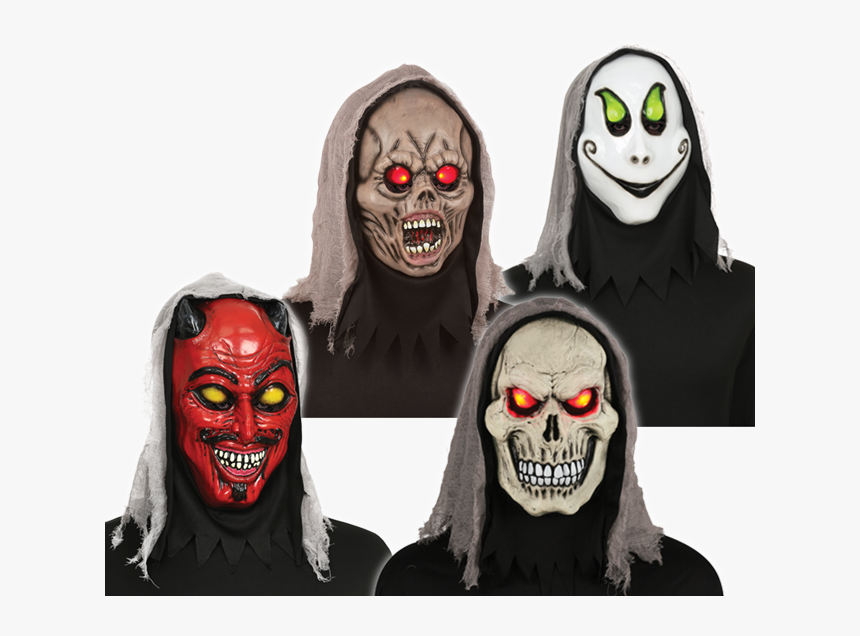 Evil Eye Light Up Mask - Mask, HD Png Download, Free Download