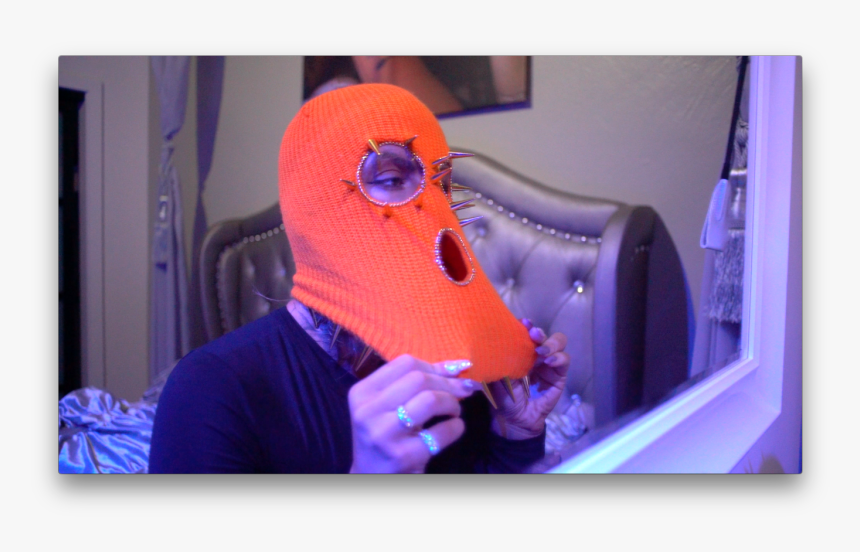 Sr1 Pumpkin Head Ski Mask - Sneakers, HD Png Download, Free Download