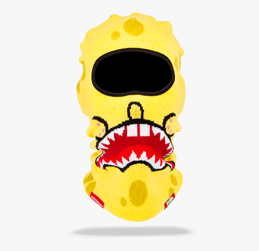 Spongebob Skimask Front - Skull, HD Png Download, Free Download