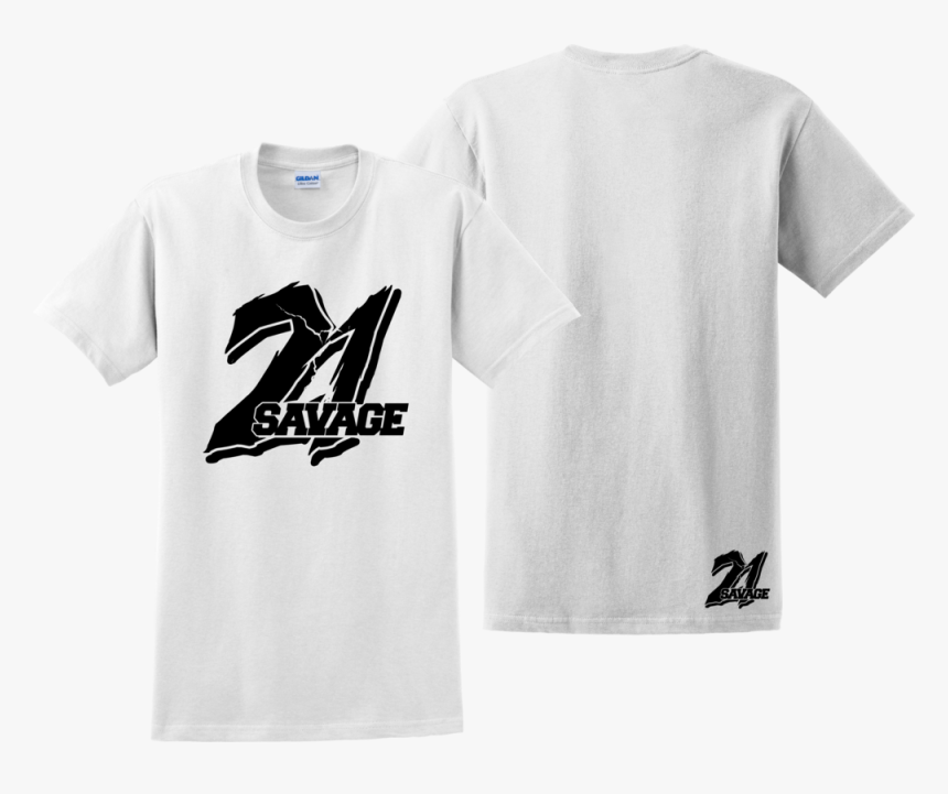 21 Savage T Shirt Supreme Savage Slaughter Gang Feel - Japanese Nike T Shirt, HD Png Download, Free Download