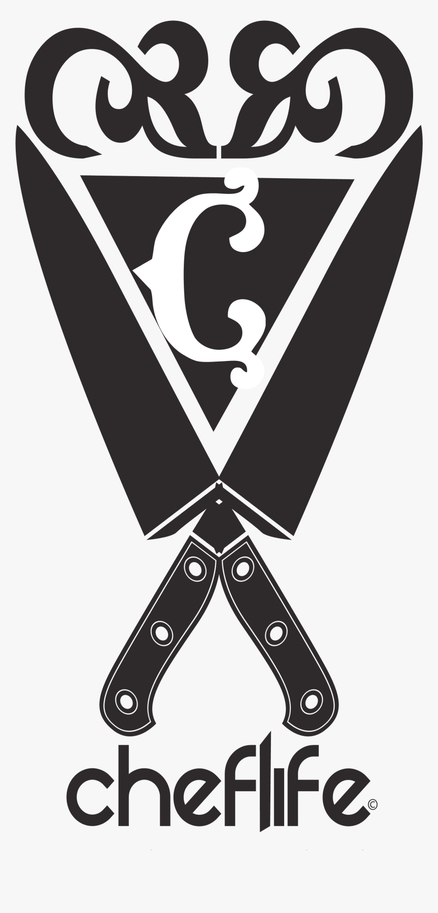 Premium Vector  Black and white icon of cold weapon knife symbol of danger  contour of the blade with the handle