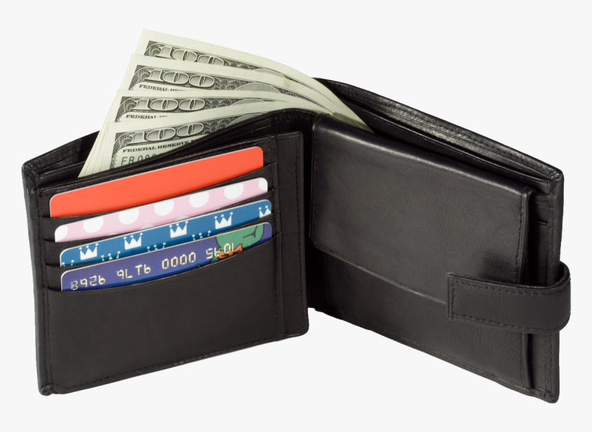 Wallet With Money Png Image - Money Wallet Png, Transparent Png, Free Download
