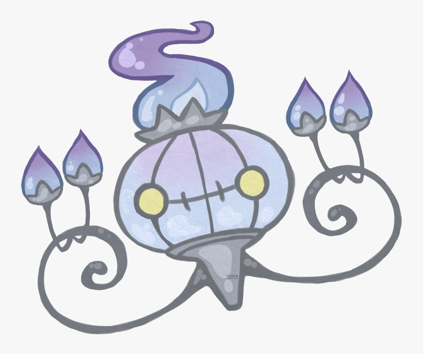 Fire Blast Png -fine, Chandelure Fire Blast - Cute Chandelure, Transparent Png, Free Download