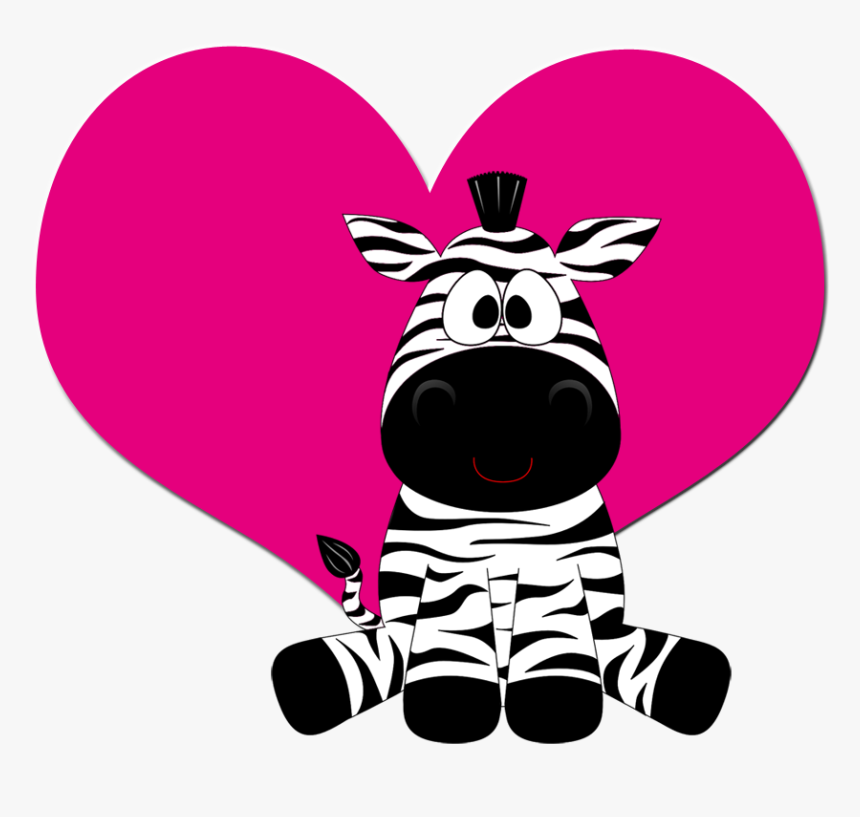 Zebra Kawaii Clipart , Png Download - Cute Cartoon Zebras, Transparent Png, Free Download