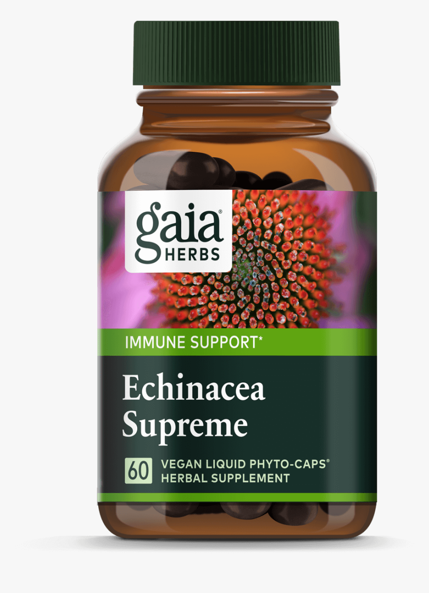 Gaia Herbs Turmeric Supreme Extra Strength 60, HD Png Download, Free Download