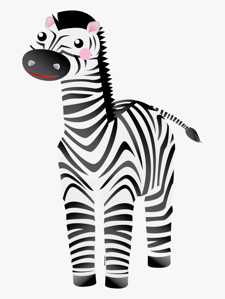 Free To Use Amp Public Domain Zebra Clip Art - Cartoon Zebra Clip Art Transparent Free, HD Png Download, Free Download