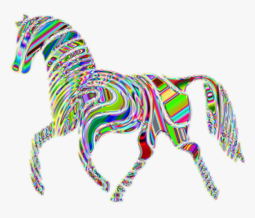 Horse Like Mammal,body Jewelry,zebra - Horse Design, HD Png Download, Free Download