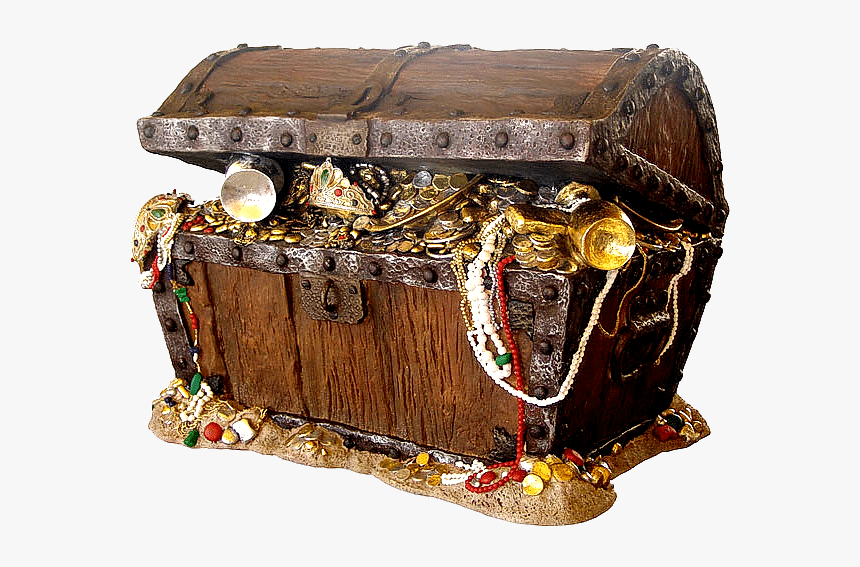 Treasure Chest Png High-quality Image - Pirate Treasure Chest Png, Transparent Png, Free Download