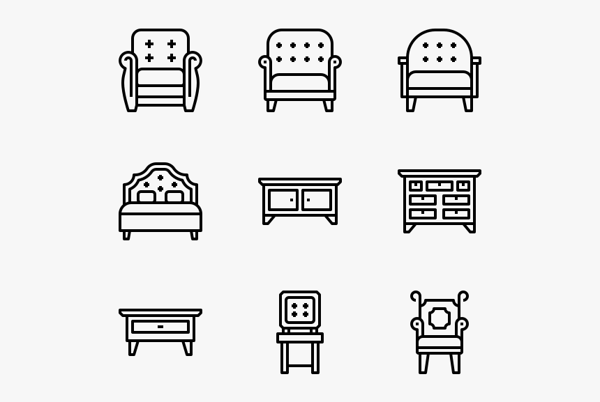 Furniture - Programming Language Icon, HD Png Download, Free Download