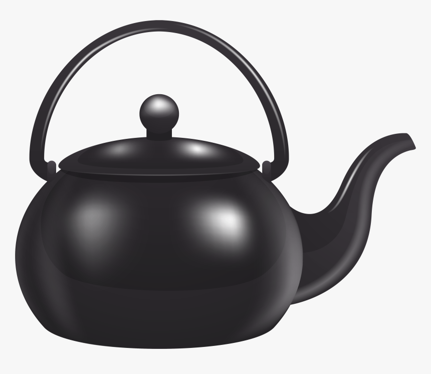 Black Kettle Png Clipart - Kettle Clipart Png, Transparent Png, Free Download