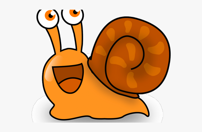 Snail Clipart Gambar - Happy Snail Png, Transparent Png, Free Download