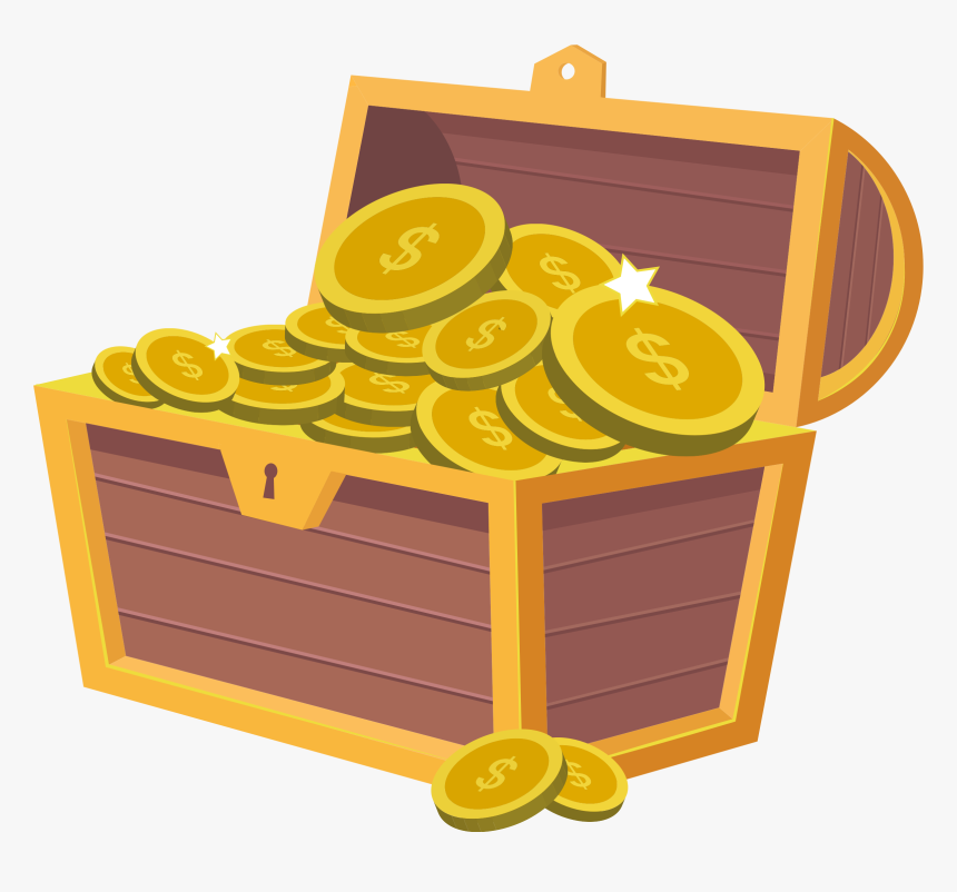 Clip Art Treasure Chest - Treasure Chest Clip Art, HD Png Download, Free Download