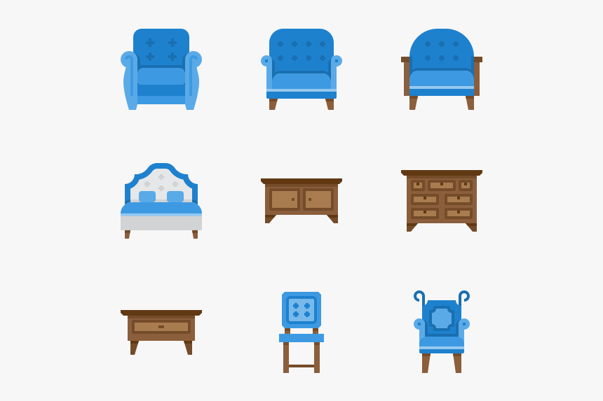 Furniture - Chair, HD Png Download, Free Download