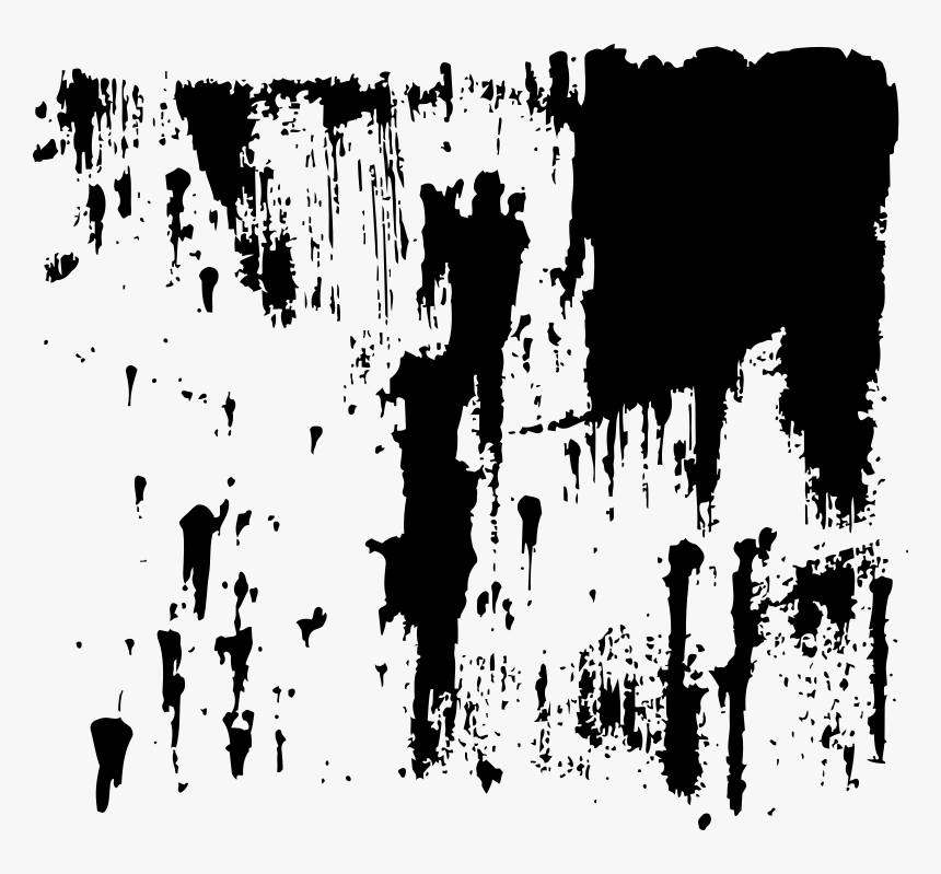 Paint Smear - Smeared Black Paint Png, Transparent Png, Free Download