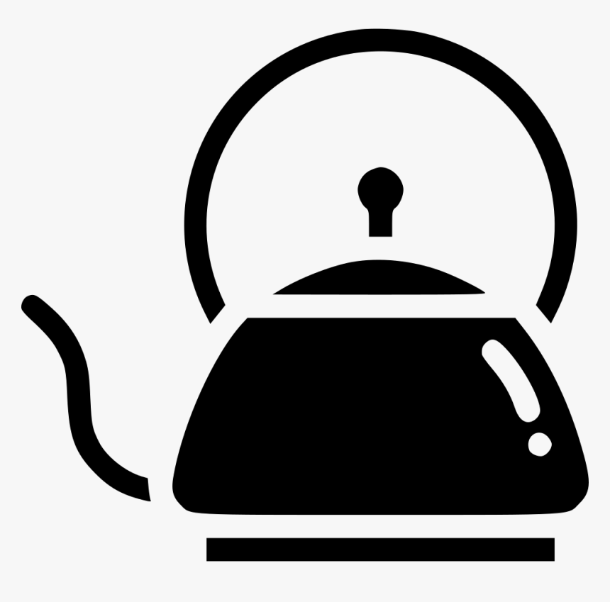 Tea Pot Kettle Drink Brew Boil Comments - Tea Kettle Icon Png, Transparent Png, Free Download